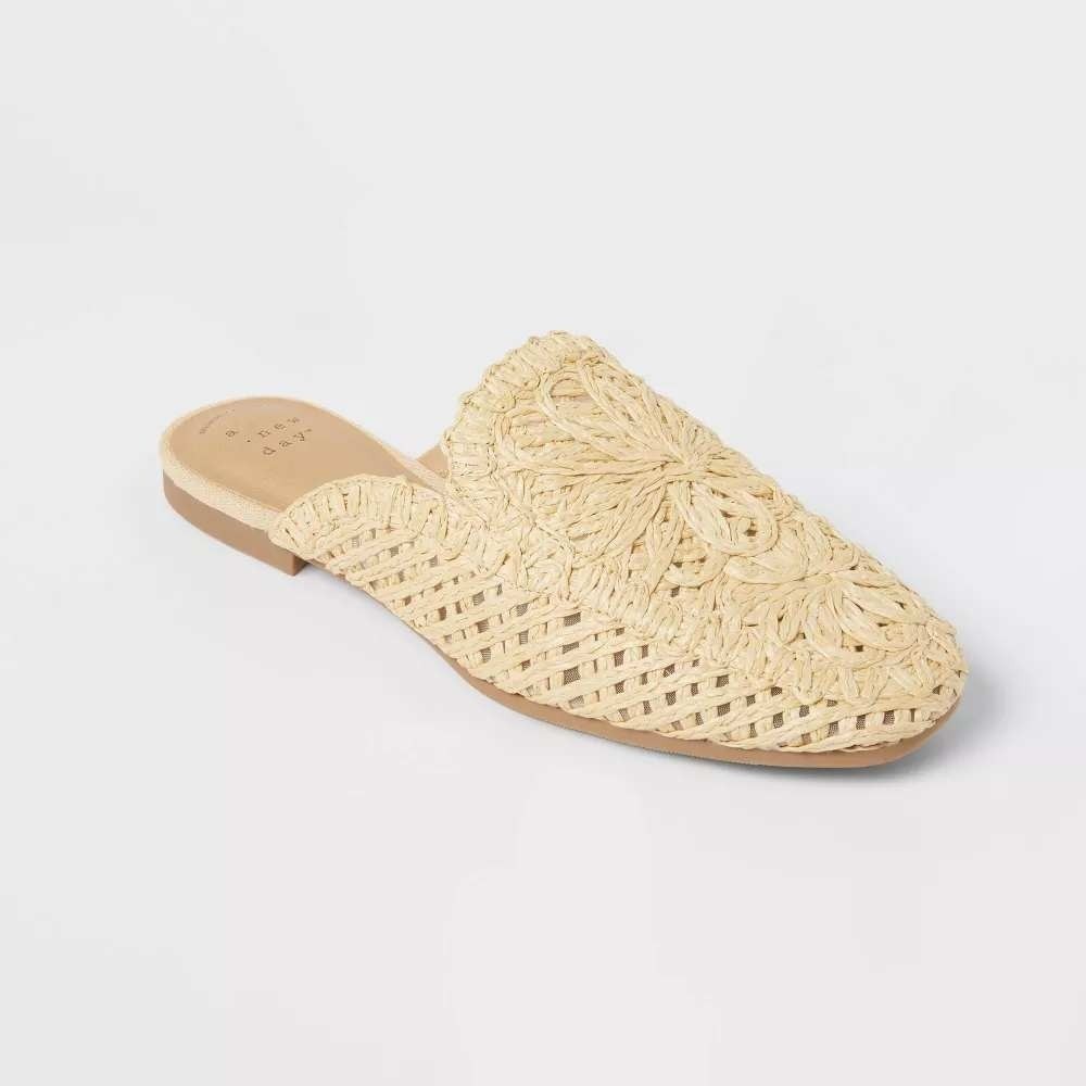 Women's A New Day Greta Flats Natural Size 7 New With Tags - Picture 7 of 7